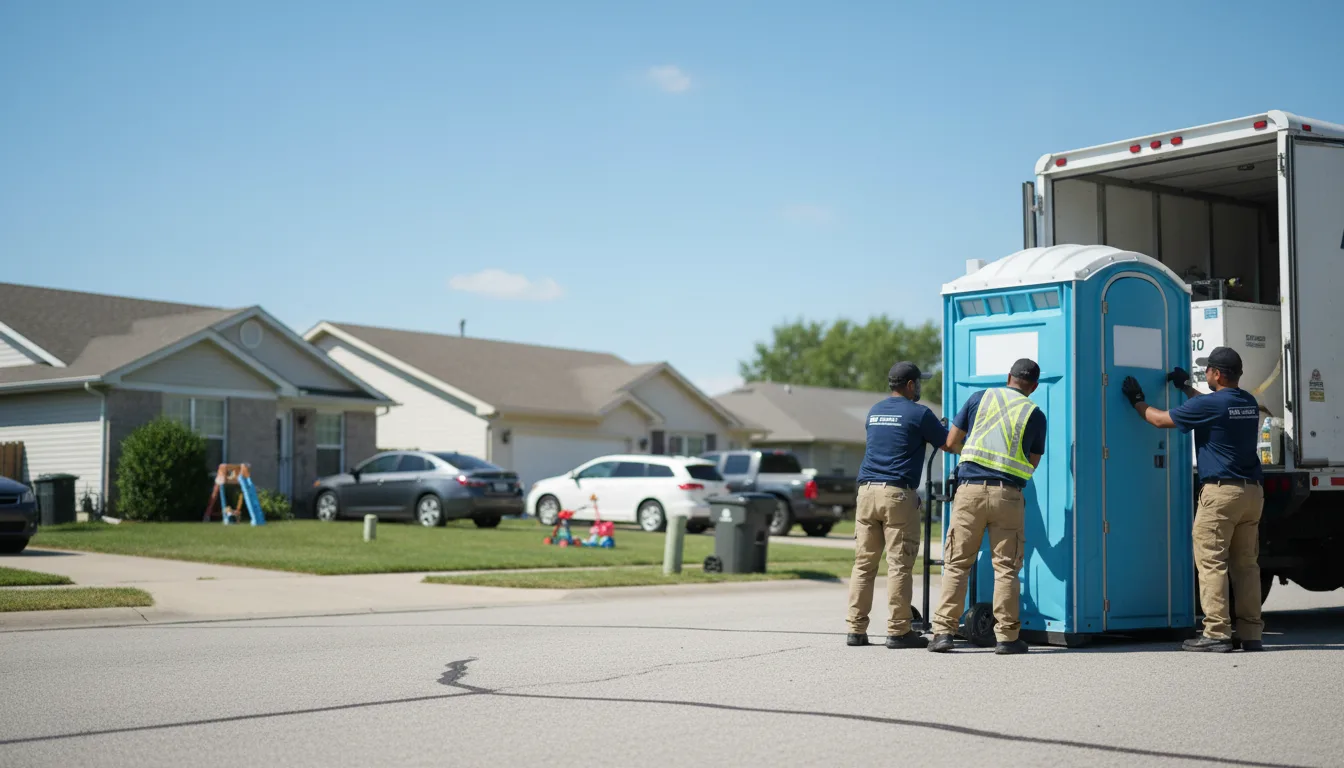 Standard Porta Potty Rentals in Strasburg, MO near me